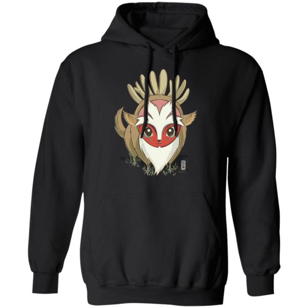 Princess Mononoke Ainu Influence - Princess Mononoke – Forest Spirit Chibi Hoodie-Apparel, Hoodie, princess mononoke, Princess Mononoke Ainu Influence