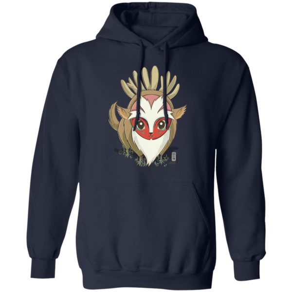 Princess Mononoke Ainu Influence - Princess Mononoke – Forest Spirit Chibi Hoodie-Apparel, Hoodie, princess mononoke, Princess Mononoke Ainu Influence