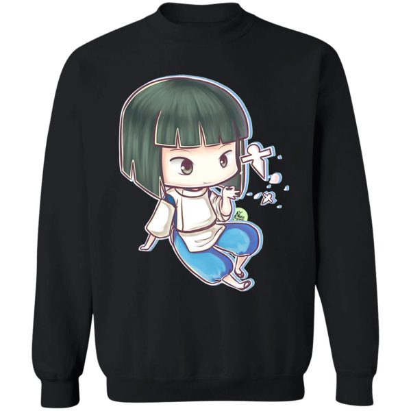 Spirited Away Characters - Spirited Aways Haku Chibi Sweatshirt-Apparel, Kamaji Spirited Away, Spirit Away, Spirited Away, Spirited Away Characters, Sweatshirt
