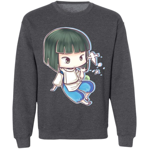 Spirited Away Characters - Spirited Aways Haku Chibi Sweatshirt-Apparel, Kamaji Spirited Away, Spirit Away, Spirited Away, Spirited Away Characters, Sweatshirt