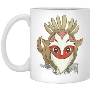 Princess Mononoke Film - Princess Mononoke – Forest Spirit Chibi Mug-House Decor, Mug, princess mononoke, Princess Mononoke Film