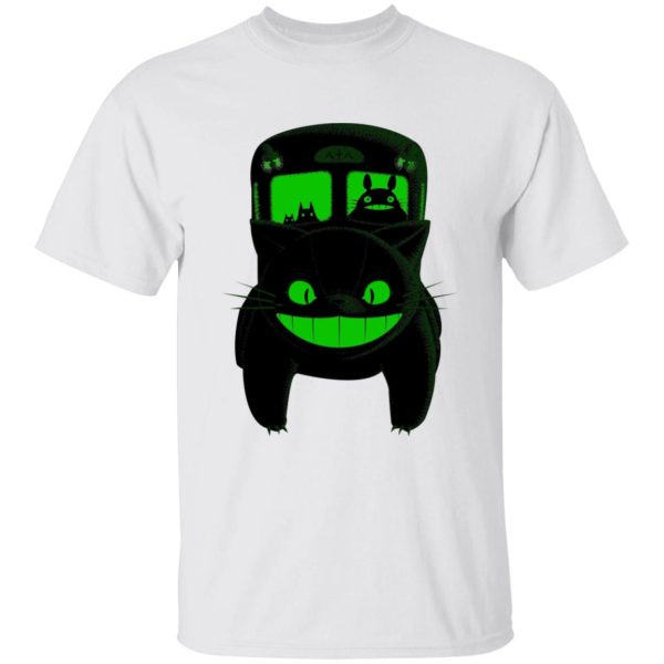 What Is Totoro In Japanese - My Neighbor Totoro – Neon Catbus T Shirt-Apparel, My Neighbor Totoro, Tshirt, What Is Totoro In Japanese