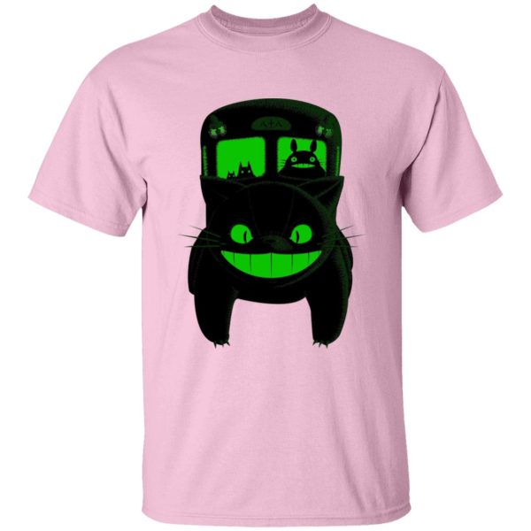 What Is Totoro In Japanese - My Neighbor Totoro – Neon Catbus T Shirt-Apparel, My Neighbor Totoro, Tshirt, What Is Totoro In Japanese