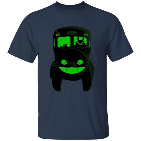 What Is Totoro In Japanese - My Neighbor Totoro – Neon Catbus T Shirt-Apparel, My Neighbor Totoro, Tshirt, What Is Totoro In Japanese