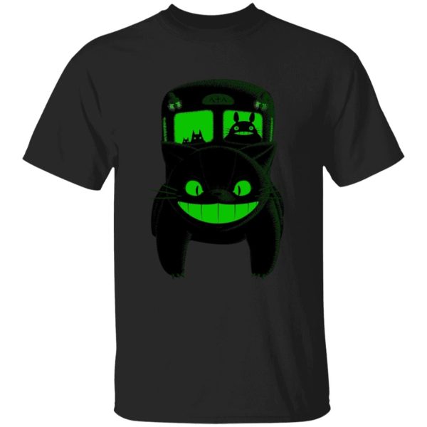 What Is Totoro In Japanese - My Neighbor Totoro – Neon Catbus T Shirt-Apparel, My Neighbor Totoro, Tshirt, What Is Totoro In Japanese