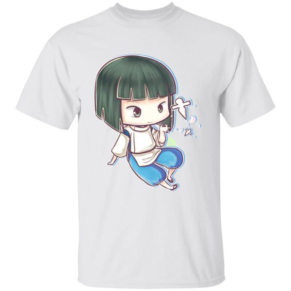 Spirited Away Yubaba - Spirited Aways Haku Chibi T Shirt-Apparel, Haku Spirited Away, Spirited Away, Spirited Away Yubaba, Tshirt, Watch Spirited Away