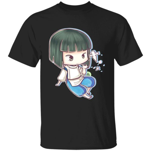 Spirited Away Yubaba - Spirited Aways Haku Chibi T Shirt-Apparel, Haku Spirited Away, Spirited Away, Spirited Away Yubaba, Tshirt, Watch Spirited Away