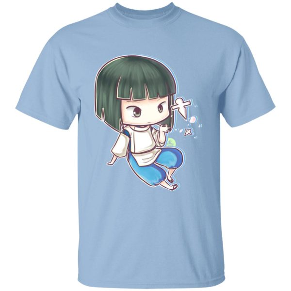 Spirited Away Yubaba - Spirited Aways Haku Chibi T Shirt-Apparel, Haku Spirited Away, Spirited Away, Spirited Away Yubaba, Tshirt, Watch Spirited Away