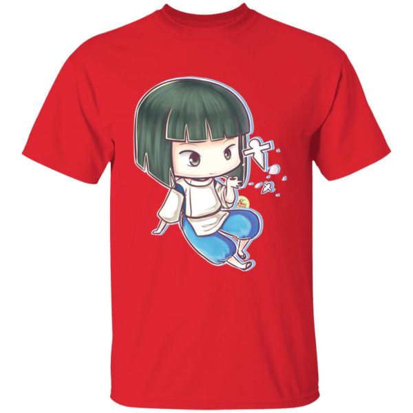 Spirited Away Yubaba - Spirited Aways Haku Chibi T Shirt-Apparel, Haku Spirited Away, Spirited Away, Spirited Away Yubaba, Tshirt, Watch Spirited Away