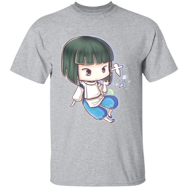 Spirited Away Yubaba - Spirited Aways Haku Chibi T Shirt-Apparel, Haku Spirited Away, Spirited Away, Spirited Away Yubaba, Tshirt, Watch Spirited Away