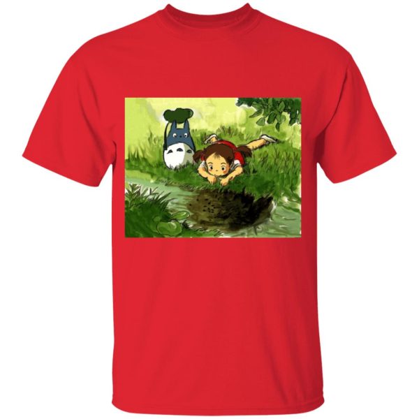 Totoro Concrete Facebook - My Neighbor Totoro – Playing Mei T Shirt for Kid-Totoro Concrete Facebook