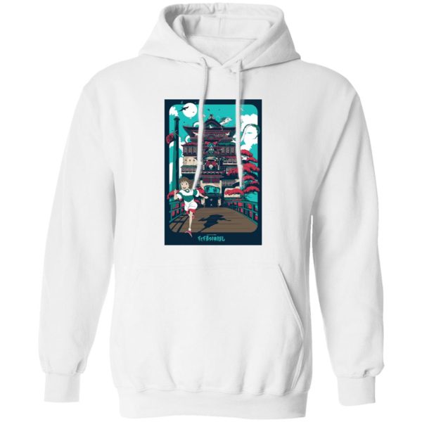 Spirited Away Bath House - Spirited Away – Freedom Hoodie-Spirited Away Bath House