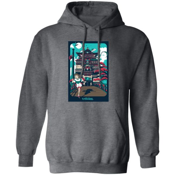 Spirited Away Bath House - Spirited Away – Freedom Hoodie-Spirited Away Bath House