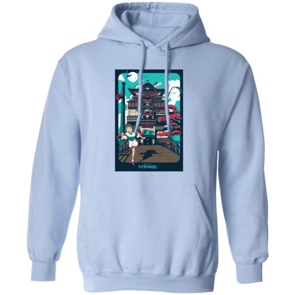 Spirited Away Bath House - Spirited Away – Freedom Hoodie-Spirited Away Bath House