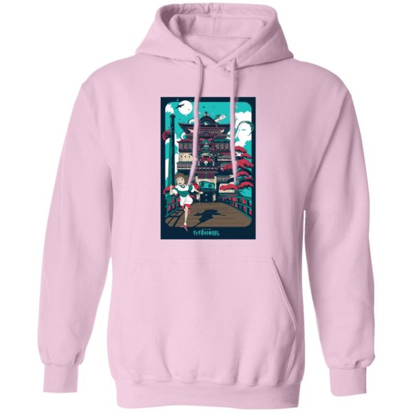 Spirited Away Bath House - Spirited Away – Freedom Hoodie-Spirited Away Bath House