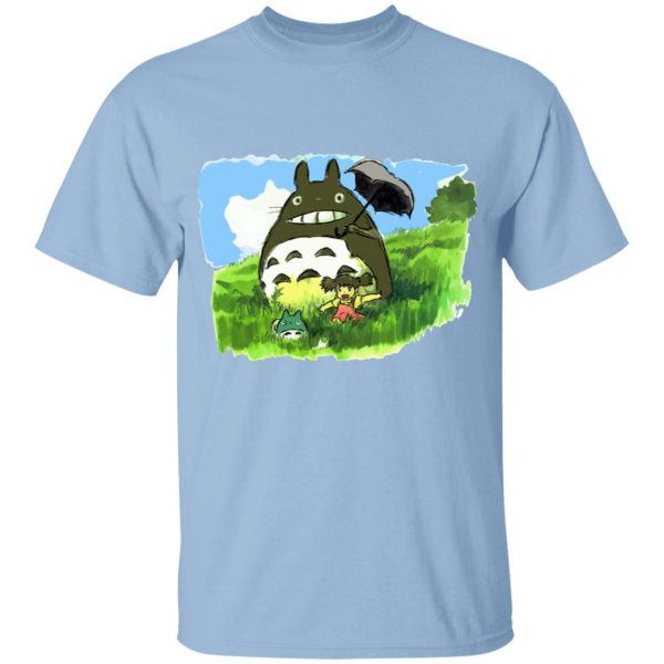 Totoro Cat Bus - My Neighbor Totoro WaterColor T Shirt for Kid-Totoro Cat Bus