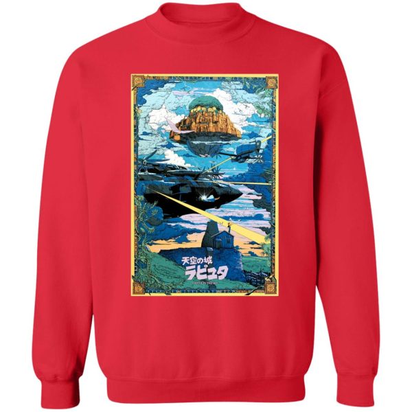 Laputa: Castle In The Sky - War Sweatshirt-Apparel, Laputa: Castle in the Sky, Sweatshirt