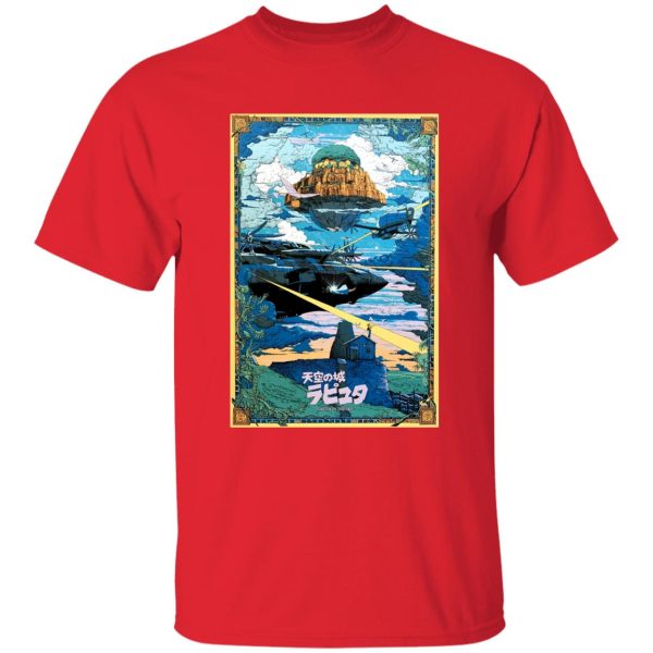 Laputa: Castle In The Sky - War T Shirt-Apparel, Laputa: Castle in the Sky, Tshirt