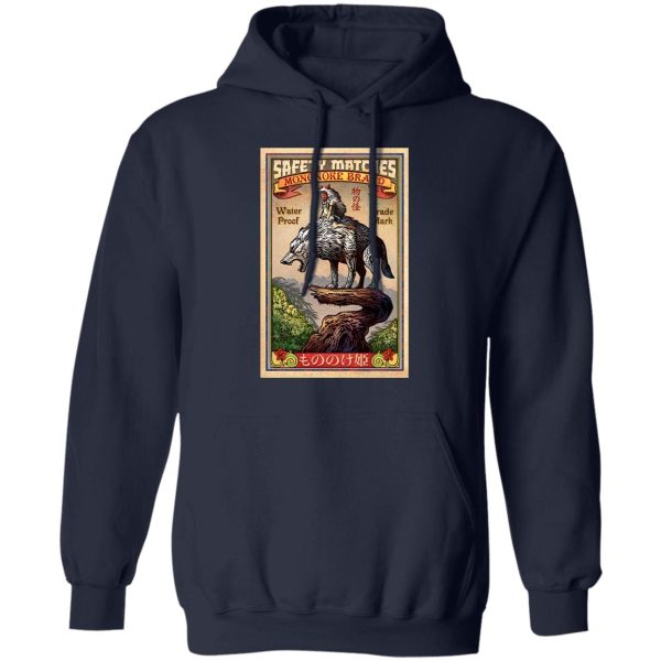 Princess Mononoke Wallpaper - Princess  Mononoke and The Wofl on Top Hoodie-Apparel, Hoodie, princess mononoke, Princess Mononoke Wallpaper