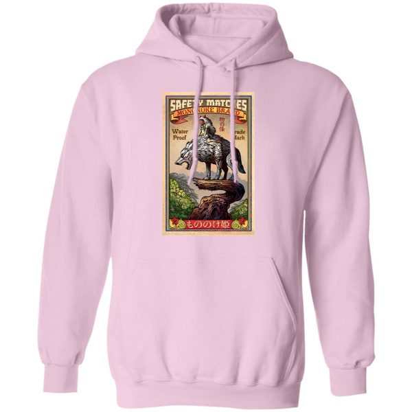 Princess Mononoke Wallpaper - Princess  Mononoke and The Wofl on Top Hoodie-Apparel, Hoodie, princess mononoke, Princess Mononoke Wallpaper