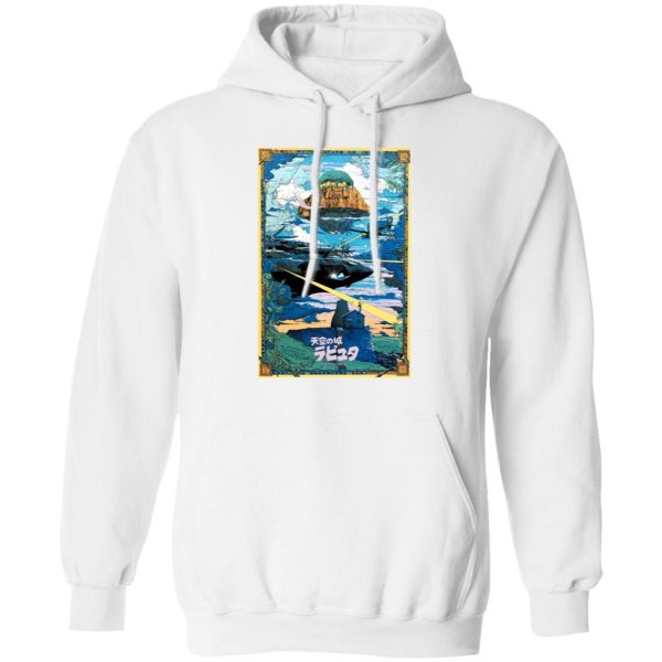 Laputa Castle In The Sky English Cast - Laputa: Castle In The Sky – War Hoodie-Apparel, Hoodie, Laputa Castle In The Sky English Cast, Laputa: Castle in the Sky