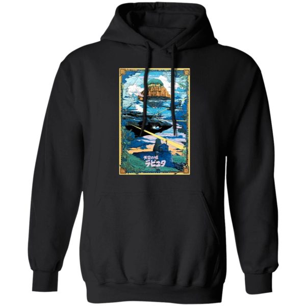 Laputa Castle In The Sky English Cast - Laputa: Castle In The Sky – War Hoodie-Apparel, Hoodie, Laputa Castle In The Sky English Cast, Laputa: Castle in the Sky