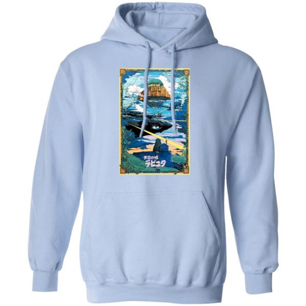 Laputa Castle In The Sky English Cast - Laputa: Castle In The Sky – War Hoodie-Apparel, Hoodie, Laputa Castle In The Sky English Cast, Laputa: Castle in the Sky