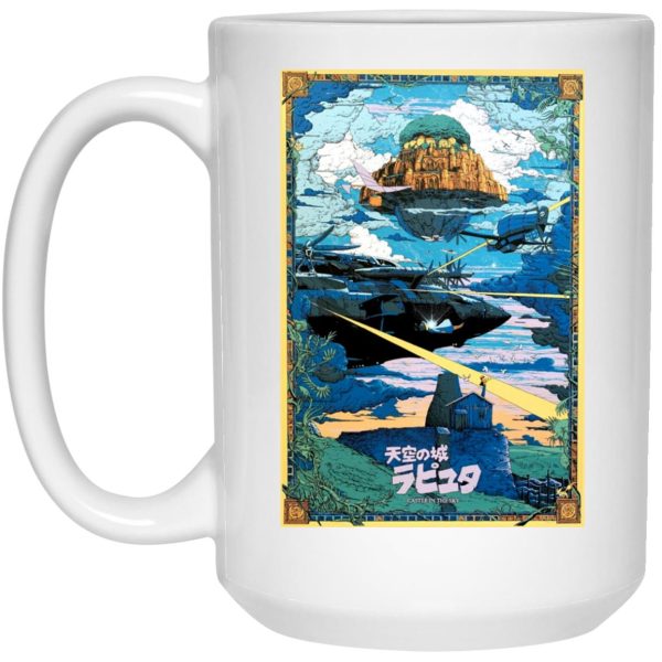 Laputa Castle In The Sky Cast - Laputa: Castle In The Sky – War Mug-House Decor, Laputa Castle In The Sky Cast, Laputa: Castle in the Sky, Mug