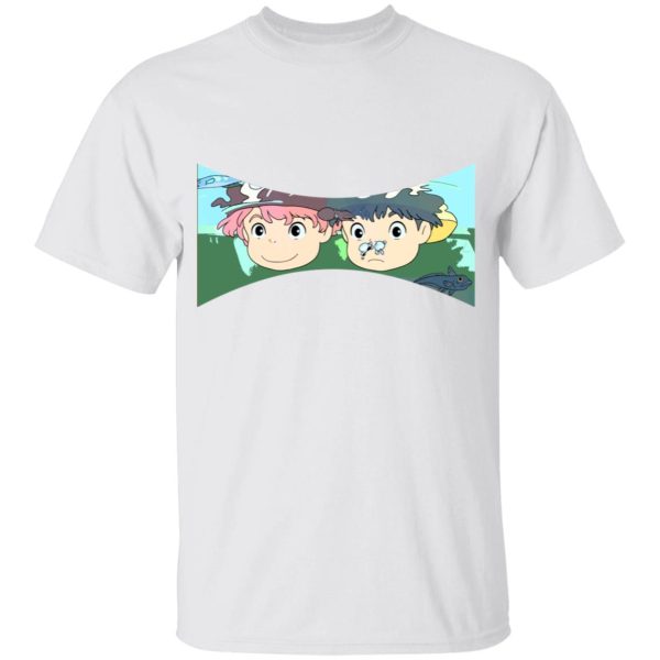 Ponyo Plush - Ponyo and Sosuke T Shirt for Kid-Ponyo Plush