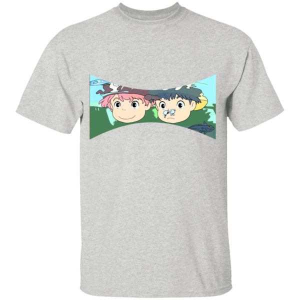 Ponyo Plush - Ponyo and Sosuke T Shirt for Kid-Ponyo Plush