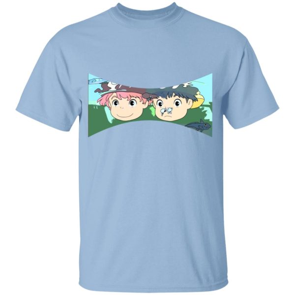 Ponyo Plush - Ponyo and Sosuke T Shirt for Kid-Ponyo Plush