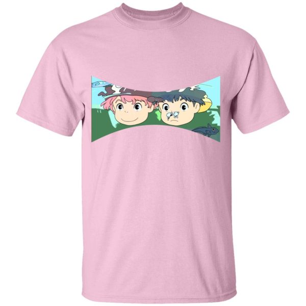 Ponyo Plush - Ponyo and Sosuke T Shirt for Kid-Ponyo Plush