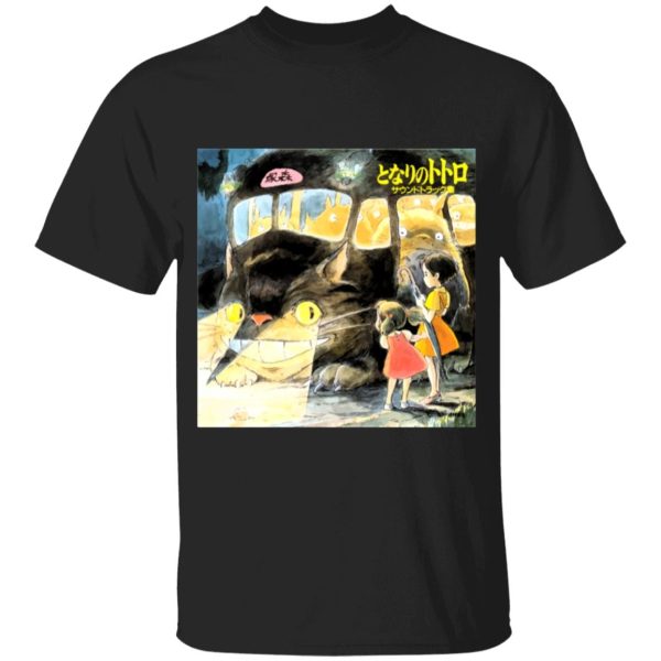 My Neighbor Totoro Film - My Neighbor Totoro – Midnight Cat Bus T Shirt for Kid-My Neighbor Totoro Film