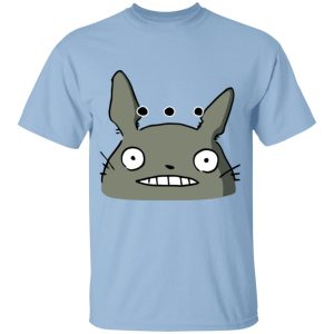 My Neighbor Totoro Wallpaper - Totoro Poker Face T Shirt for Kid-My Neighbor Totoro Wallpaper