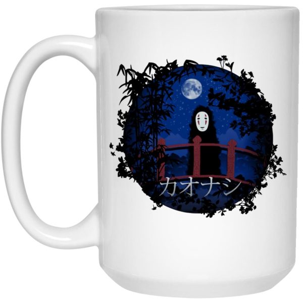 Minimalistic Spirited Away Wallpaper Portrait - Spirited Away Kaonashi No Face by the blue Moon Mug-House Decor, kaonashi, Minimalistic Spirited Away Wallpaper Portrait, Mug, no face, Spirited Away