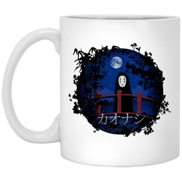 Minimalistic Spirited Away Wallpaper Portrait - Spirited Away Kaonashi No Face by the blue Moon Mug-House Decor, kaonashi, Minimalistic Spirited Away Wallpaper Portrait, Mug, no face, Spirited Away