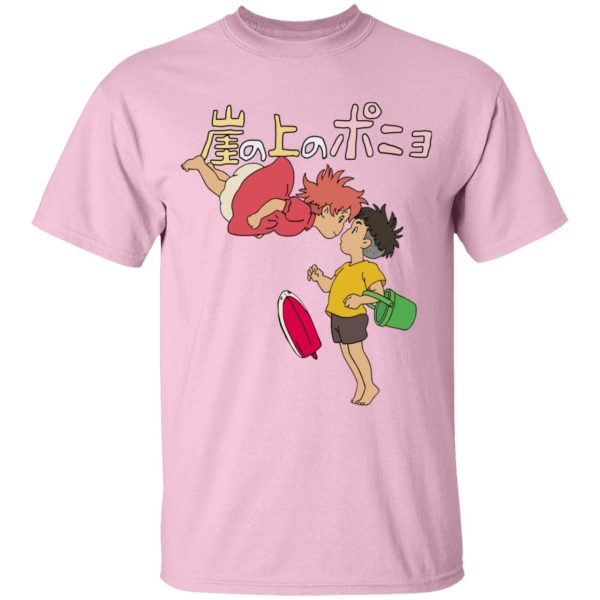 Póny - Ponyo on the Cliff by the Sea T Shirt for Kid-Póny