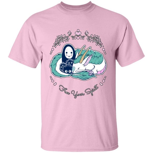 Minimalistic Spirited Away Wallpaper Portrait - Spirited Away – No Face and Haku Dragon T Shirt for Kid-Minimalistic Spirited Away Wallpaper Portrait