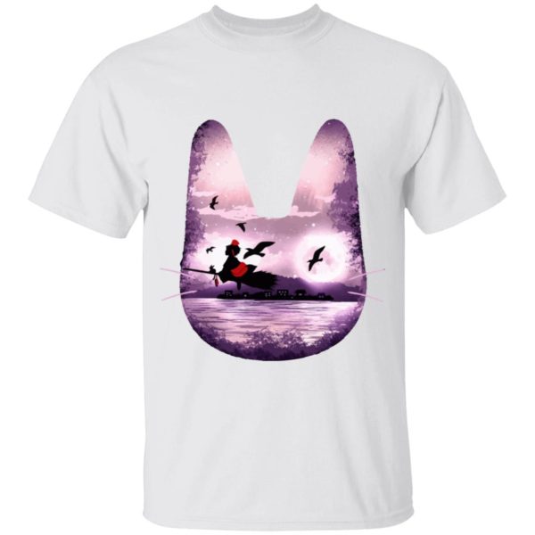 Kiki's Delivery Service Book - Kiki’s Delivery Service – Purple Jiji T Shirt for Kid-Kiki's Delivery Service Book