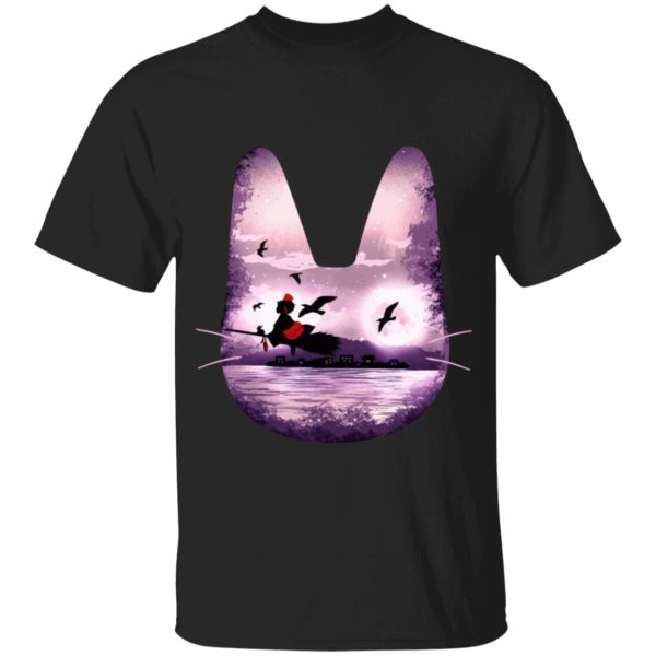 Kiki's Delivery Service Book - Kiki’s Delivery Service – Purple Jiji T Shirt for Kid-Kiki's Delivery Service Book