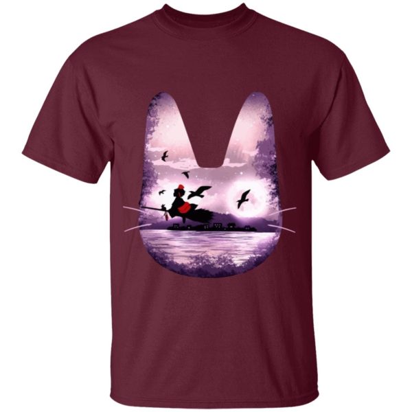 Kiki's Delivery Service Book - Kiki’s Delivery Service – Purple Jiji T Shirt for Kid-Kiki's Delivery Service Book