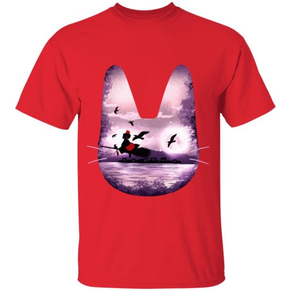 Kiki's Delivery Service Book - Kiki’s Delivery Service – Purple Jiji T Shirt for Kid-Kiki's Delivery Service Book