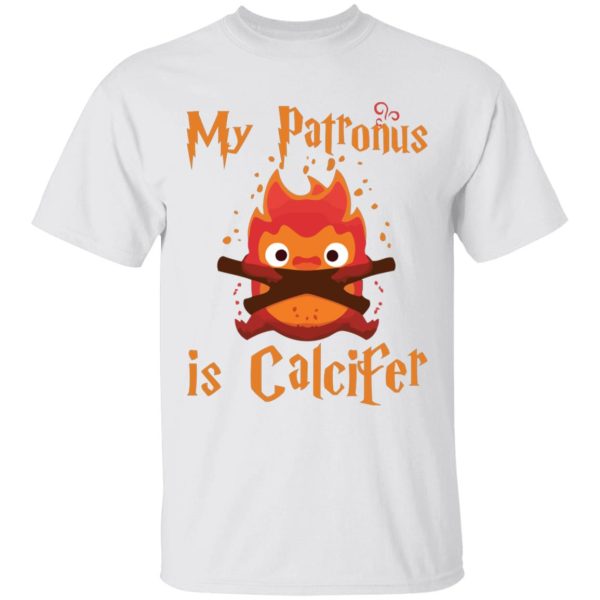 Howl's Moving Castle Piano Sheet Music - Howl’s Moving Castle – My Patronus is Calcifer T Shirt for Kid-Howl's Moving Castle Piano Sheet Music