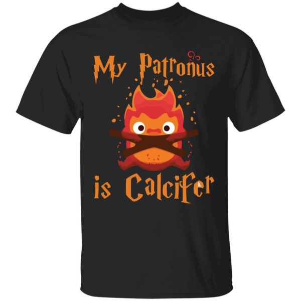 Howl's Moving Castle Piano Sheet Music - Howl’s Moving Castle – My Patronus is Calcifer T Shirt for Kid-Howl's Moving Castle Piano Sheet Music