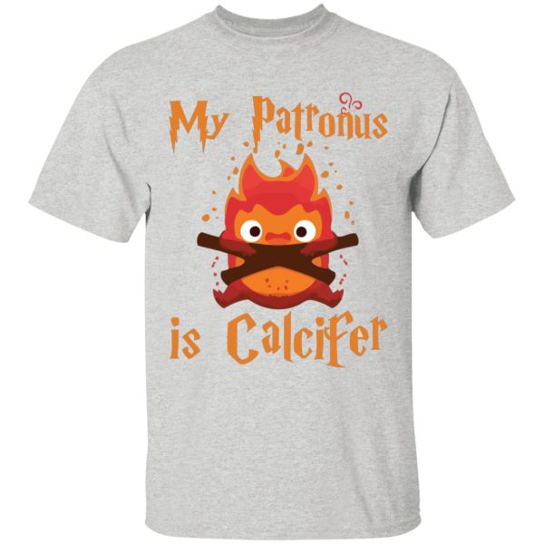 Howl's Moving Castle Piano Sheet Music - Howl’s Moving Castle – My Patronus is Calcifer T Shirt for Kid-Howl's Moving Castle Piano Sheet Music