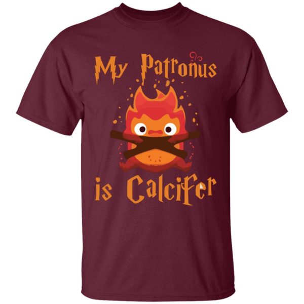 Howl's Moving Castle Piano Sheet Music - Howl’s Moving Castle – My Patronus is Calcifer T Shirt for Kid-Howl's Moving Castle Piano Sheet Music