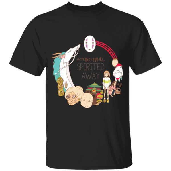 Spirited Away Witch - Spirited Away Compilation Characters T Shirt for Kid-Spirited Away Witch