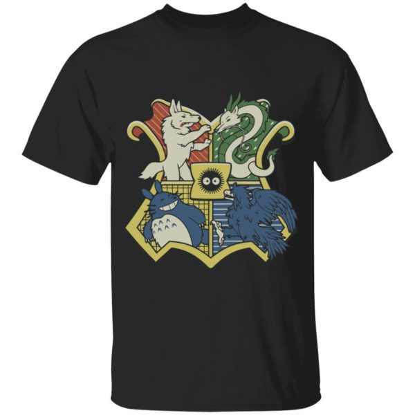 What Is Totoro - Studio Ghibli Characters As Hogwarts House T Shirt for Kid-What Is Totoro