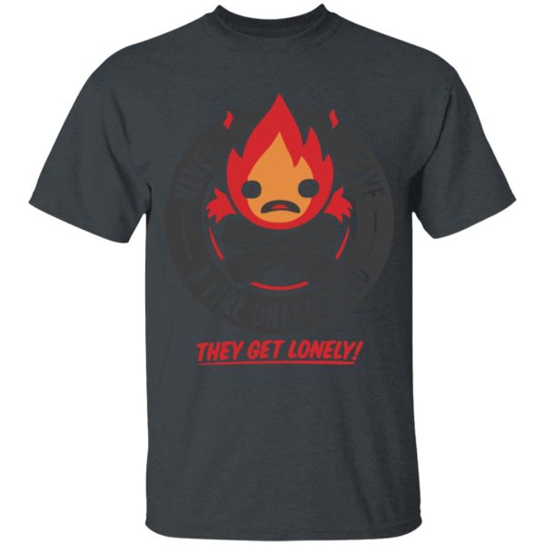 Dog In Howl's Moving Castle - Howl’s Moving Castle – Never Leave a Fire T Shirt for Kid-Dog In Howl's Moving Castle