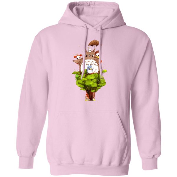 My Neighbor Totoro - My Neighbor Totoro Characters cartoon Style Hoodie-Apparel, Hoodie, My Neighbor Totoro